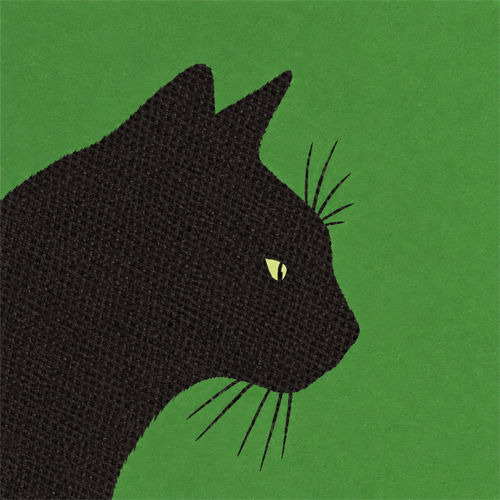 XBOX Cat logo — black cat silhouette on Xbox green